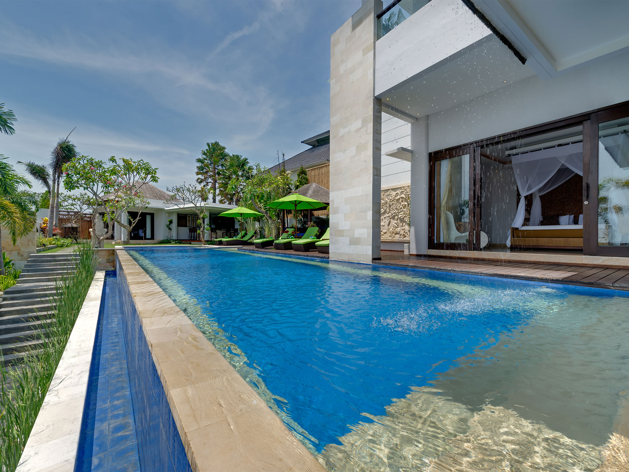 Villa Luwih - Poolside - Villa Luwih, Canggu, Bali